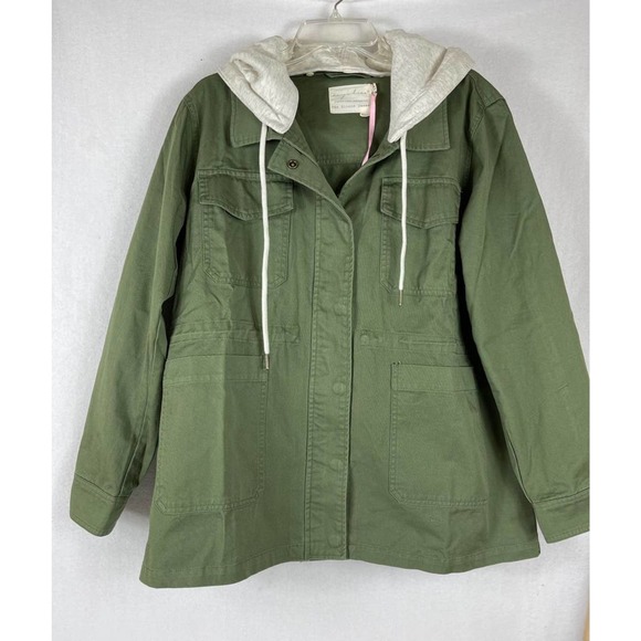 Evy's Tree The Sloane Jacket w Hood 1X - Picture 1 of 3